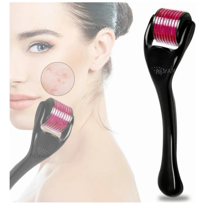 Dermaroller Capilar Rodillo Barba 0.5mm Derma Roller Barba