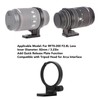 Tripod Mount Ring Aluminum Alloy Lightweight Lens Collar with 1/4inch