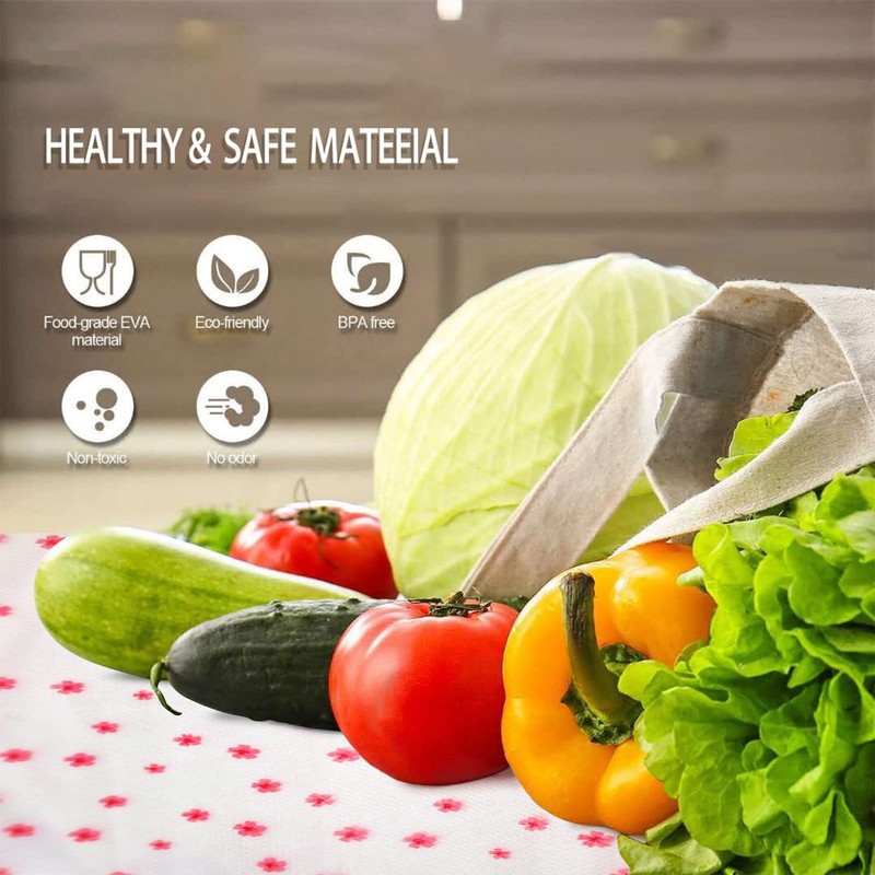 Jacriah Cherry Blossom Flower Shelf Liner for Kitchen Cabinets Non-Adhesive