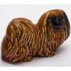 Porcelain Figurine of the Pekingese dog