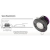 Bright Source LED Dimmable All-in-1 Downlight - 8w 64mm Cut