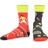 TODO Colours Funny Socks with Motif - Multicoloured, Colourful, Crazy