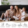 HDCAXKJ Corner Sectional Couch Covers for Dogs L Shape Sofa