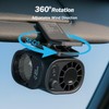 Joytutus Car Clip On Fan 【No Cooling Function】 with LED