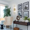 Ondersley Gold Sconces Wall Set of 2, 2-Light Modern Brushed