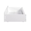AFI, Queen Foot Drawer, White