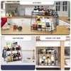 LEMIKKLE Large Countertop organizer for bathroom counter, bathroom organizers and