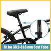 BULLSPANN Seat Post Bicycle Tube Adapter for 30.9mm to 31.6mm