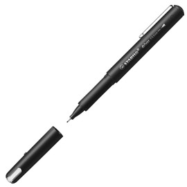 STABILO Premium Fineliner | 0.4 mm | Fine | Black | Dr!ver Series