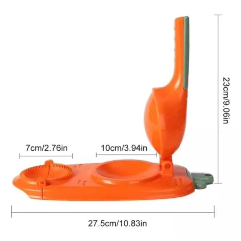 MOVASA Máquina De Prensa Manual Para Hacer Empanadas 2 En