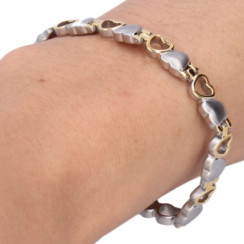 Women Magnetic Bracelet Adjustable Length Magnetic Therapy Bracelet Jewelry Gift