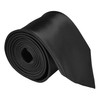 Moda Di Raza Black Tie, Ties for Men, Silk Finish