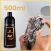 Shampoo Tinte Instantáneo Cubre Canas Natural Jengibre 2pz