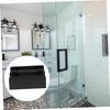 Operitacx 3pcs Shower Door Track Guide Moisture Resistant Floor Stoppers