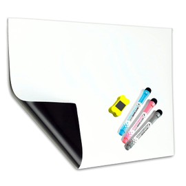 A3 Magnetic Whiteboard by MZMing Fridge Magnetic Kitchen Whiteboard Shopping List Applicable Children and Adults Easy Strong Magnetic Wipe to Write Announcement Board