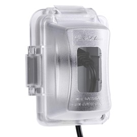 Bates- Weatherproof Electrical Outlet Cover, 1-Gang, Outdoor Plug Cover