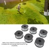 6pcs Weeder Replacement Spool 38.6ft 0.06in String Trimmer Replacement Spool