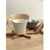 Eedoeccs Trivet Wood Coaster Japanese Style Storage Holder Pack of
