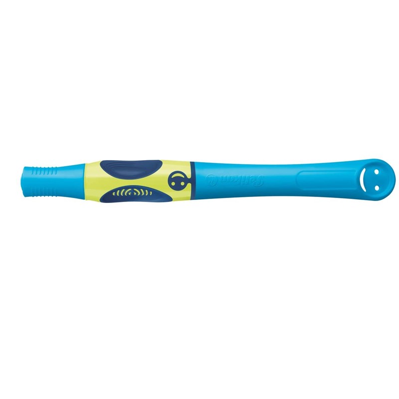Griffix Rollerball Pen for Left-Handed Users, Neon Fresh Blue Pelikan