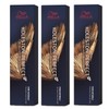 3 x Wella Koleston Perfect ME+ 4/00 medium brown natural intensive 60 ml