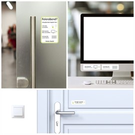 BIKE-label Energy Saving Sticker Heating Down Sign X900250