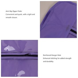 Yamel Hair Extensions Hanger with Storage Bag 2 Pieces Purple Blue Hairpieces Storage Holder Wigs Carrier Case for Store Style Hair