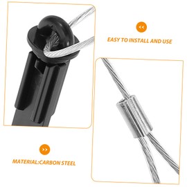 BUGUUYO Trailer Breakaway Cable for Electric Brake Lightweight and Easy to Install Towing Trailer Electric Brake Controller Replacement