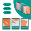 AUTUUCKEE 12 Pcs A4 Document Folder, Modern Plastic Folders with
