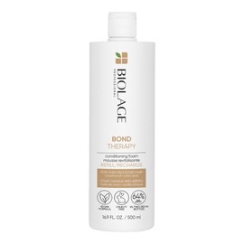 Biolage Bond Therapy Conditioning Foam | Builds Bonds & Reduces Breakage | Paraben & Sulfate-Free | Vegan | Salon Professional Conditioner | Cruelty-Free | Bonding