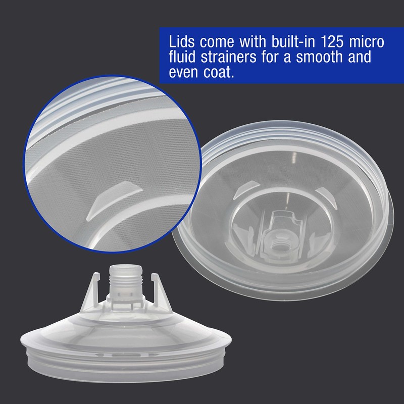 Master Paint System MPS Disposable Paint Spray Gun Cup Liners