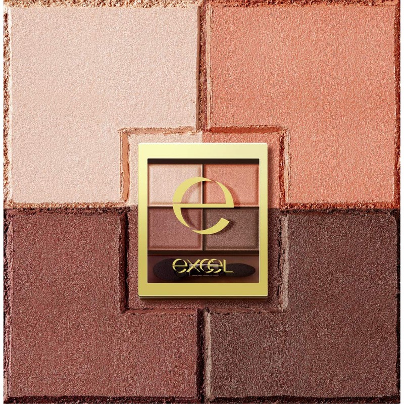 excel Skinny Rich Eye Shadow SR11 (Brick Brown) Palette Eye