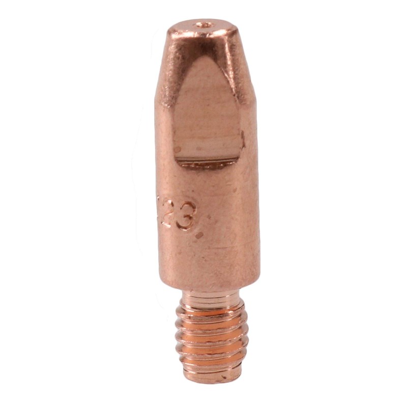 1 Shroud & 5 x 0.6mm Round Contact Tips MIG