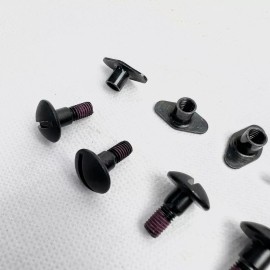 Galvion/Revision Galvion Revision 17.5mm Helmet Hardware Set 4-Point Chinstrap BOLT & NUT 4pk New