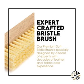 Shoe Clinic Soft Bristle Brush – Cleaning Brush – Hand Brush – Deep Cleans and Easily Lifts Dirt from All Types of Footwear