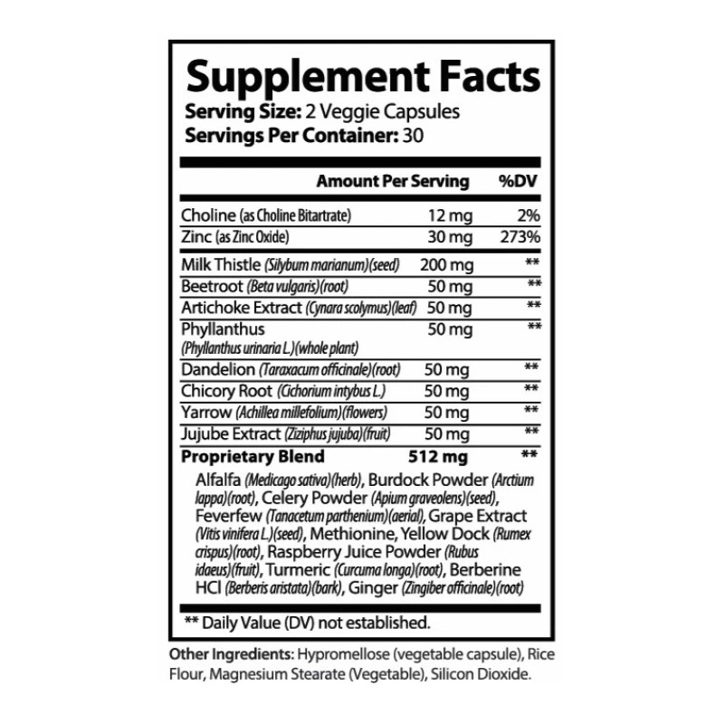 Tarlini Home Liver Health Advanced Formula-60 Capsules