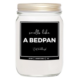 YouNique Designs Funny Nurse Gifts, Funny Nurse Candle 8oz, Funny Gifts for Nurses - LPN Gifts for Nurses, Rn Gifts for Nurses - Nurse Appreciation Candle, Nurse Gift Ideas (Mahogany Teakwood)