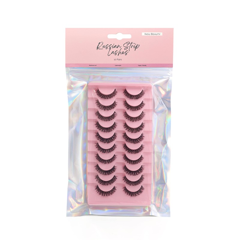 Insu Beauty Maximum Volume Russian Strip Re-useable Luxury Eyelashes -