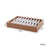 Vellure Jewelry Organizer Drawer – Wooden Velvet Tray for Bracelets