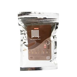 Fibras Capilares de Queratina REFILL para Calvicie, Raíces Blancas y Volumen para Cabello 50 gr. FULLY HAIR para REUSAR ENVASE (CAFE MEDIO)
