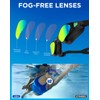 XDX Swim Goggles with Swim Cap Anti-Fog Pool Goggles with