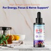 Vitamatic Fast-Acting Liquid Vitamin B12 – 5000 mcg Methylcobalamin –