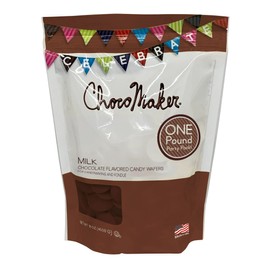Chocomaker Milk Chocolate Flavored Candy Wafers, 1 Pound