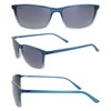 Epoch Eyewear Murphy Sunglasses Black Frame w/Smoke Lens & Blue