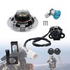Ignition Switch Fuel Cap Lock Set Replacement for Kawasaki ZX10R