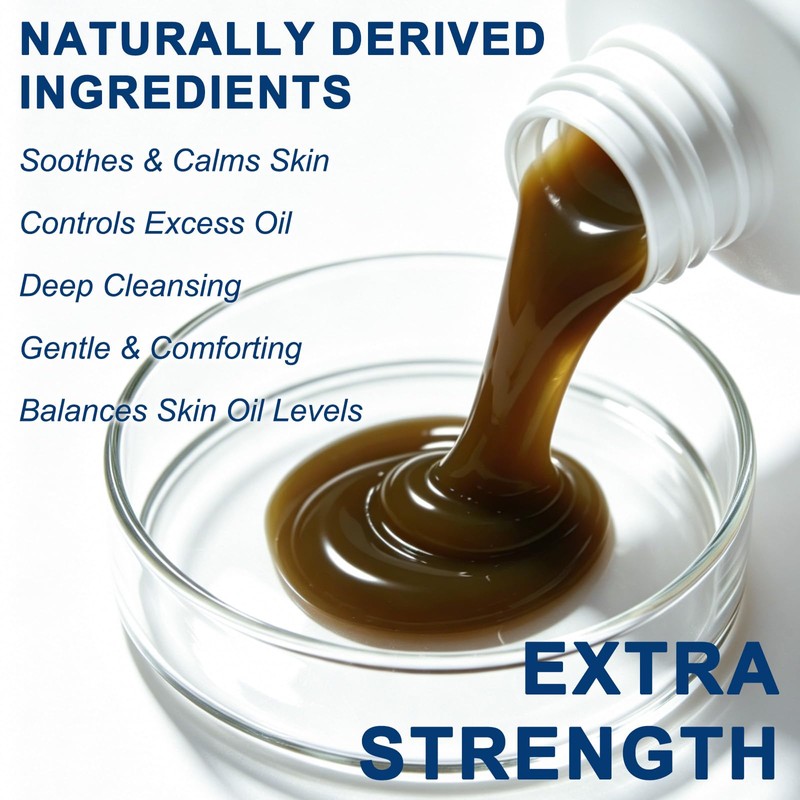 Folliculitis Shampoo for Itchy, Flaky Scalp - Purifying Formula for