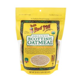Bob's Red Mill Organic Scottish Oatmeal, 20-ounce (Pack of 4)