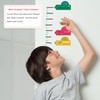 168 PCS Growth Chart Stickers - Height Measurement Tracking Labels