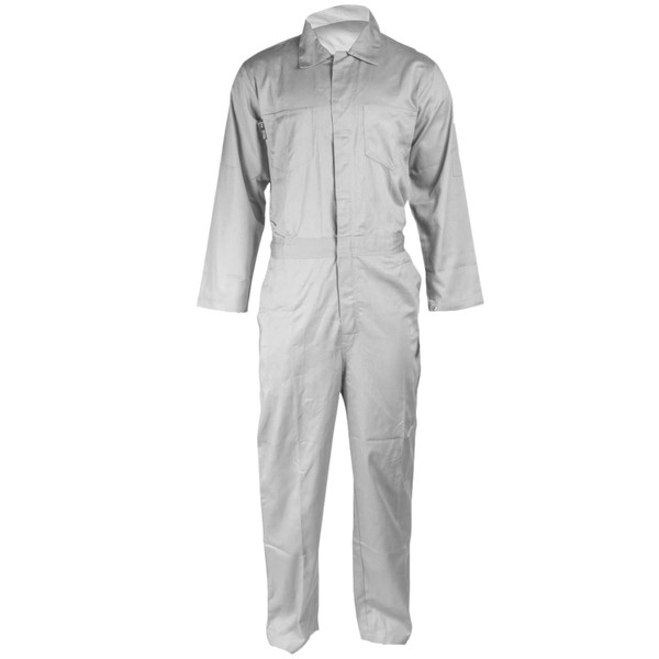 ATERET I Flame ResisGreyt FR Coverall - 100% Nylon I Lightweight 7 ounce 100% cotton FR treated I (3X-Large, Grey)