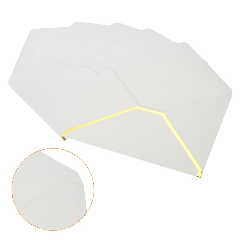 PATIKIL 20 Pcs B6 Envelopes v Flap Invitation Envelopes Business