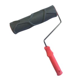 Nichiyo 10'' Patterned Paint Roller for Wall Decoration Classic Brick Embossing Texture Rubber Roller Decorative Household DIY Paint Art Tool for Wall Decoration (EG725T)